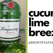 Cucumber Lime Breeze Cocktail