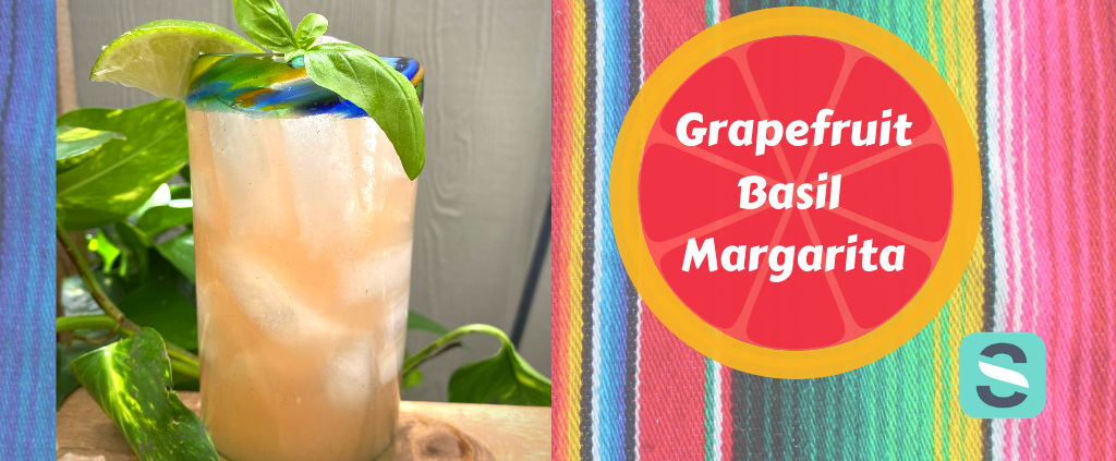 Grapefruit Basil Margarita