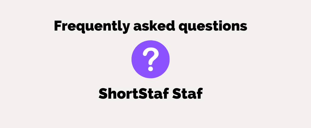 Staf FAQ: How to use ShortStaf