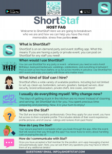 Host FAQ: How to use ShortStaf