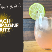 Peach Champagne Spritz